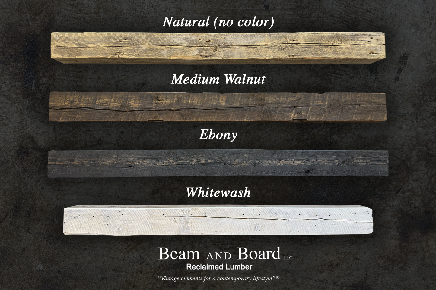Sawn Cut Mantel 7"x 7"