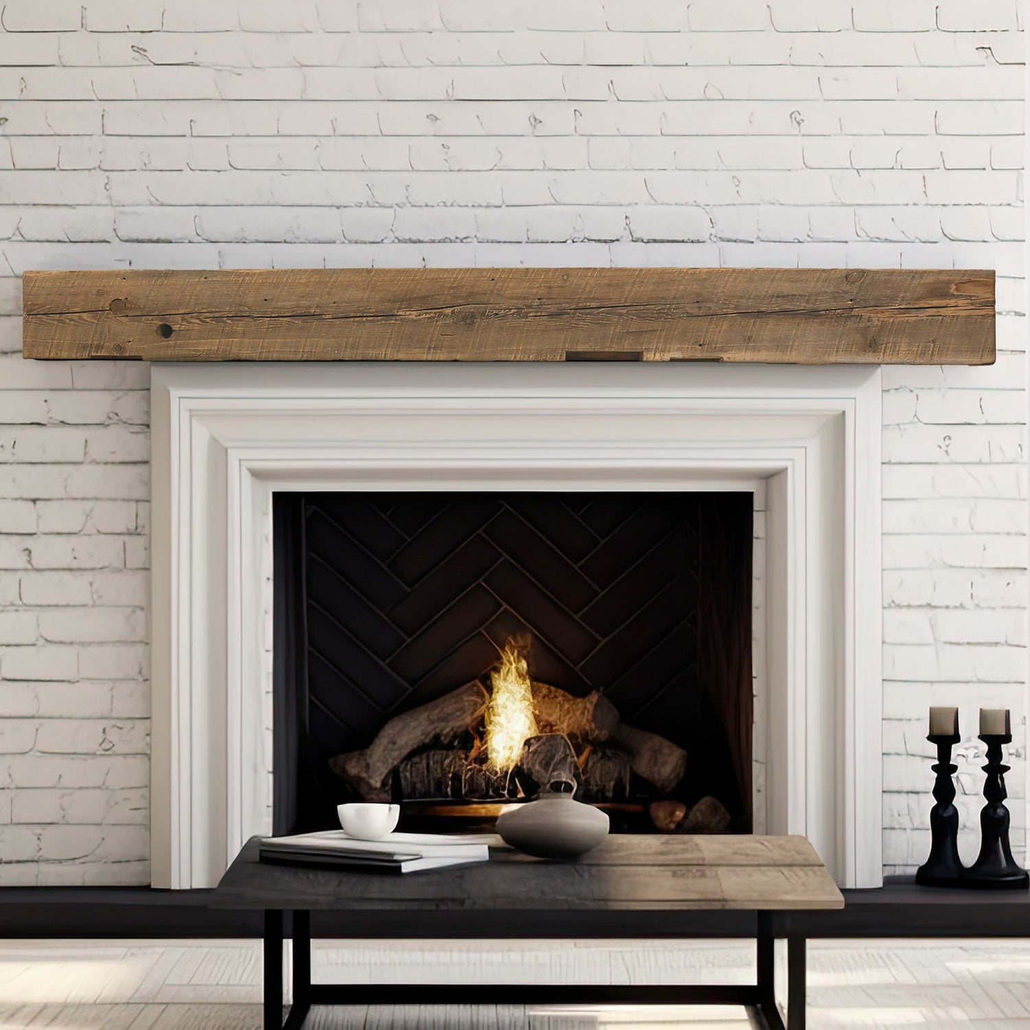 Sawn Cut Mantels
