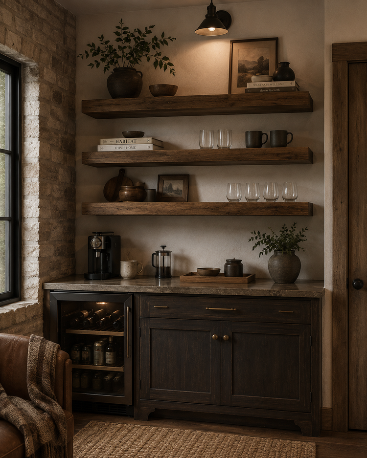 Mow Board Shelves