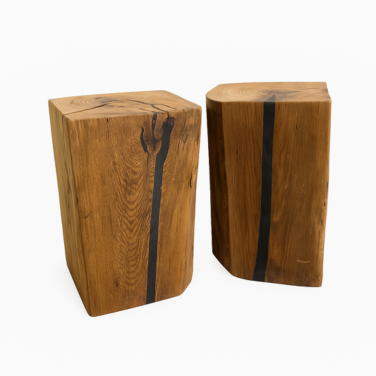 Beam Accents – Stools & End Tables