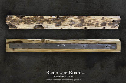 Charred Legacy Mantel