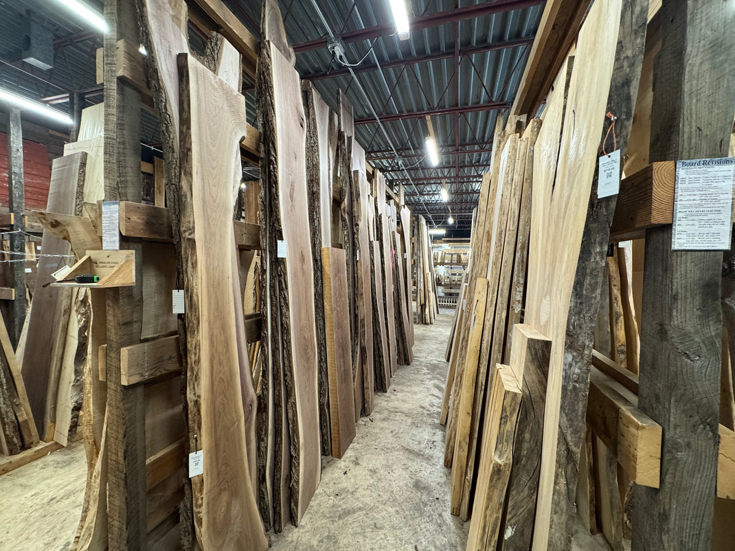 Live Edge Slabs – Beam and Board LLC
