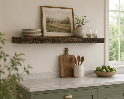 Jim Beam Shelf | 7” Deep Reclaimed Wood Shelf