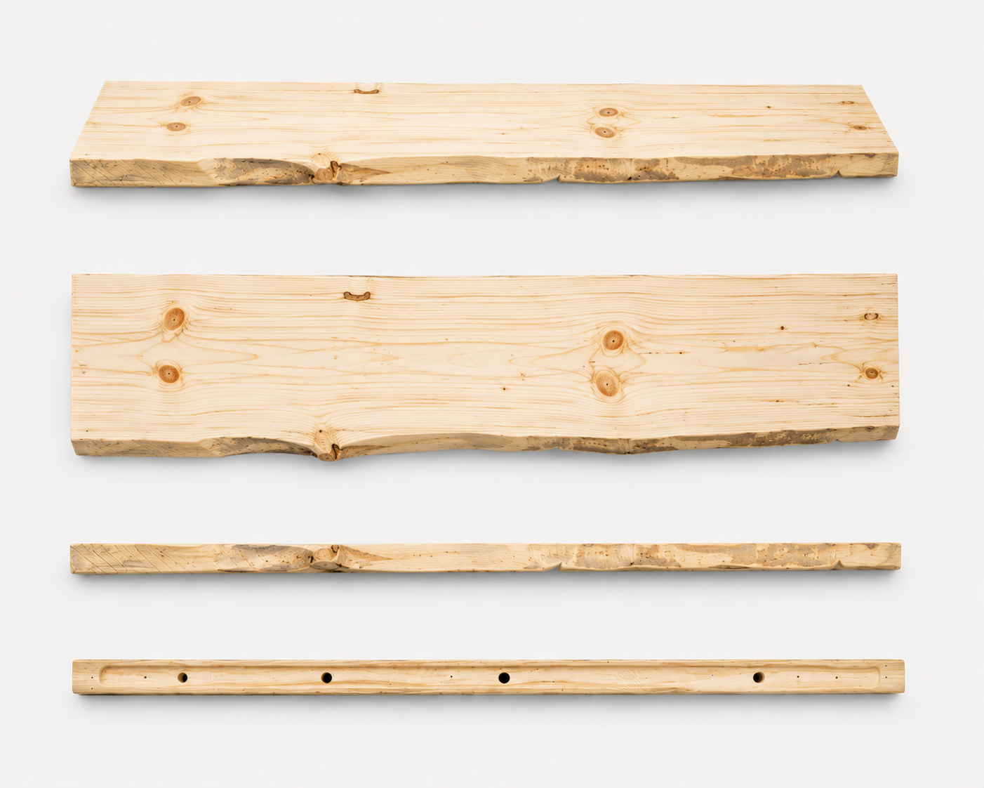 Live Edge Shelf | 7” Deep Shelf