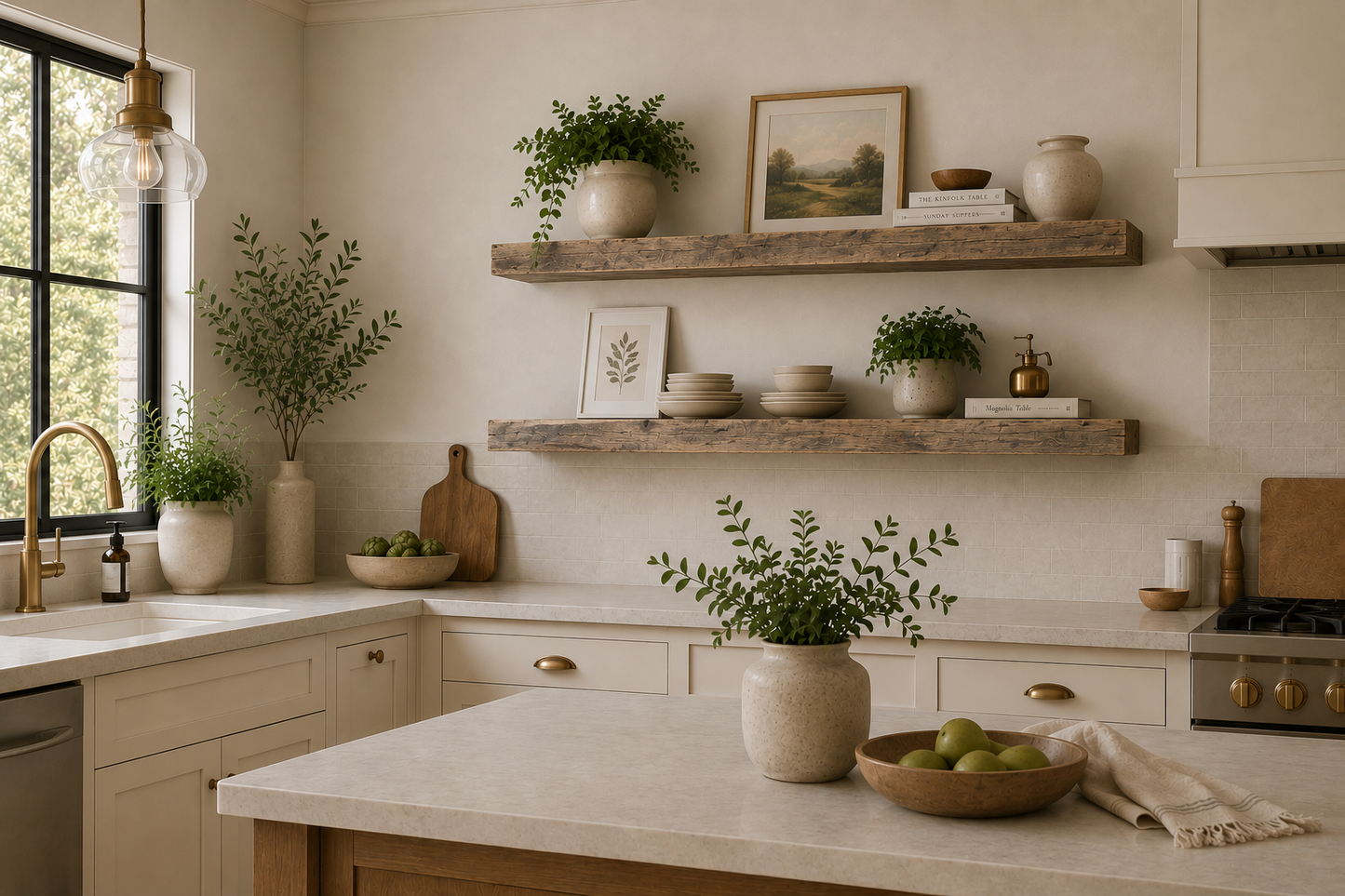 Mow Board Shelf | 7” Deep Reclaimed Wood Shelf